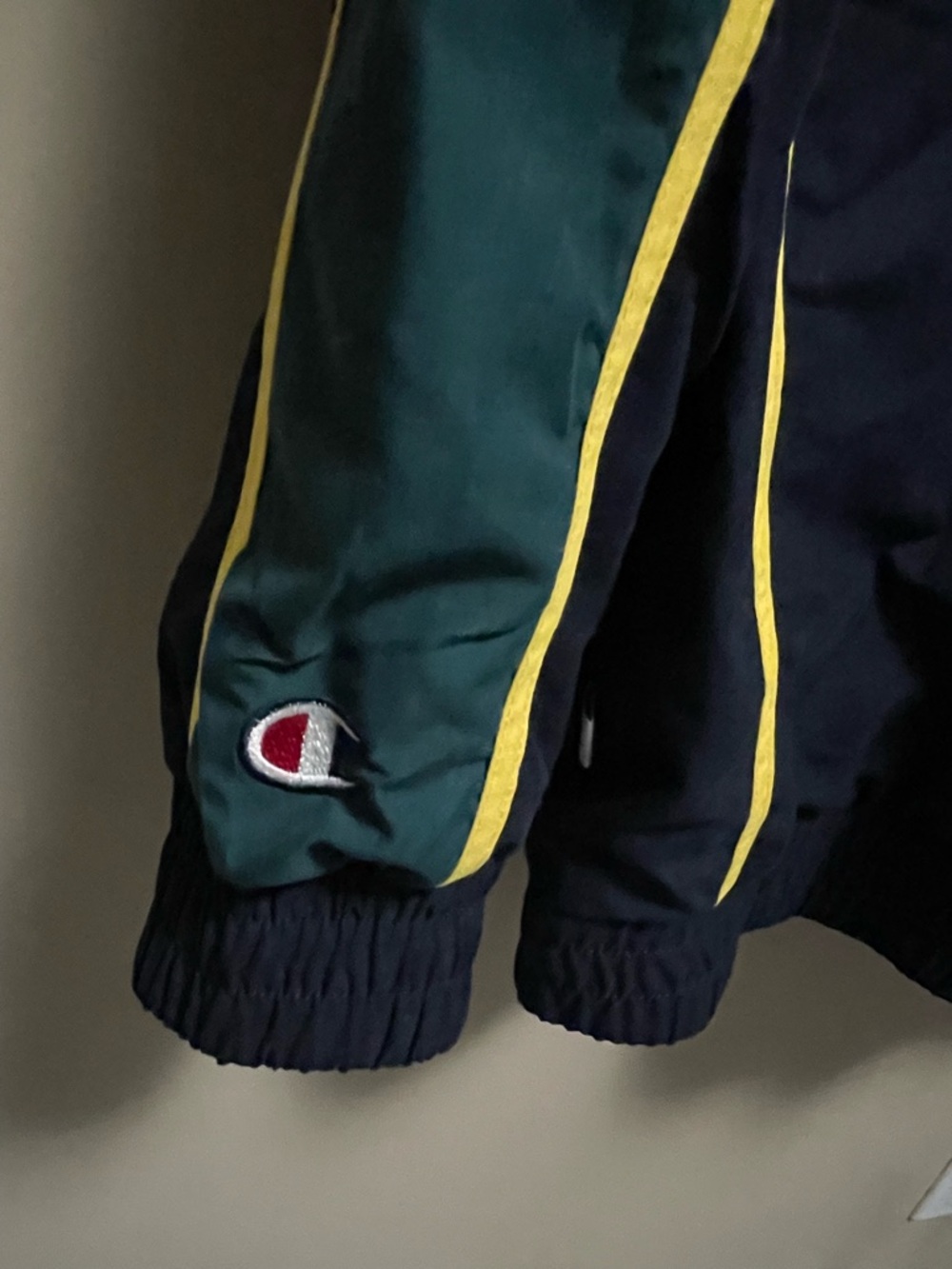 Champion Navy Green Windbreaker Vintage 90s Australian Government Men’s 3XL - Picture 9 of 15